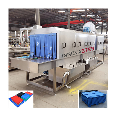 Compacte constructie Eén model Hoogdrukwarmwaterreinigingsmachine voor kratten