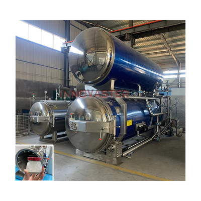 Stoom Middel Horizontaal Glasfles Champignon Jar Pet Canning Sterilisatie Retort