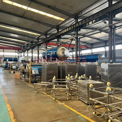 Boerderijen 3P Spanning Candy Heat Seal Folie Kip Vacuum PE Verpakkingszakken Retort Sterilisatie Machine