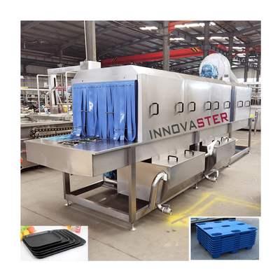 Trays Kisten en containers Hoogdrukreinigingsmachine met opkoppelende sproeiers CW-03