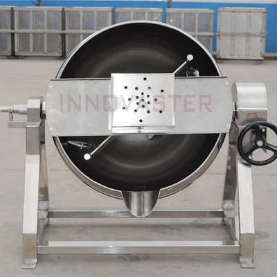 100-600L capaciteit Commerciële automatische meng- en kookmachine voor lotuszaadpastapot