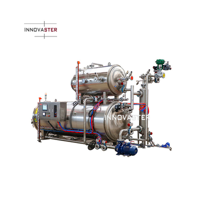 1100*1200*1500MM Poches Drukkookmachine voor apparatuur voor de verwerking van voedselconserven