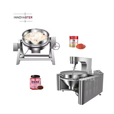 Fruit Jam Chili Sauces Jacketed Multi Cooker Roestvrij staal Elektrische ketel met roerder