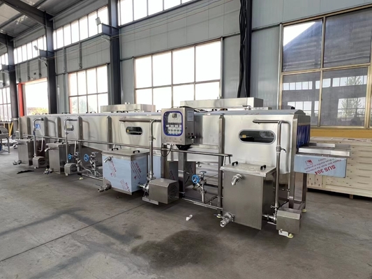 220V/380V Spanning Automatische Tunnel Pasteurisator voor een hoge productiviteit voordeel