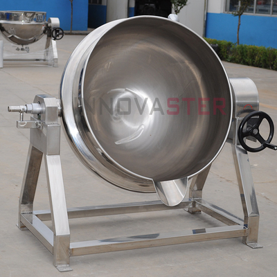 Elektrische/stoom/olieverwarming Automatische kookpot mixer Kookpan Jacketed ketel met schraper