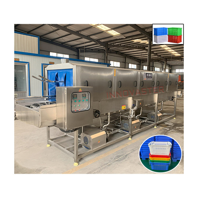 2021 Zilveren Ei Vleesvoer Schoon Bakken Plastic Pallet Crate Wasmachine Tray Turnover Basket Wasmachine