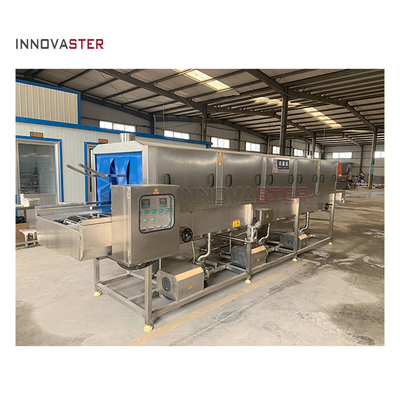 2021 Plastic pallet basket case automatische bakkestof wasmachine droogmachine omzet wasmachine
