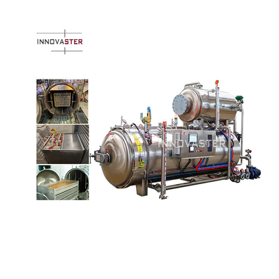 Air Medium Mushroom Bags Flasjes Hoogtemperatuur Sterilisatie Retort Machine op zijn best