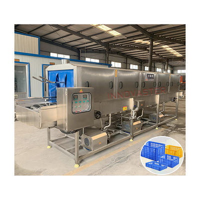 Op maat gemaakte 215 kg plastic mand wasmachine voor industriële pallets en bakken