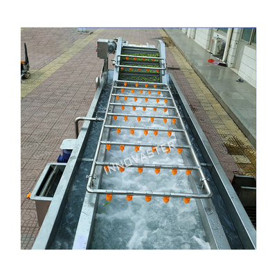 Drogen Bubbelborstel Tomaten Wortelgroenten Was- en droogmachine 512 kg