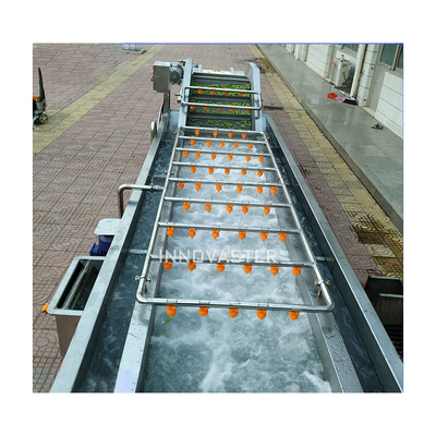 Productielijn voor bevroren aardappelsalade en bladgroenten voor 380v spanning en eenvoudige bediening