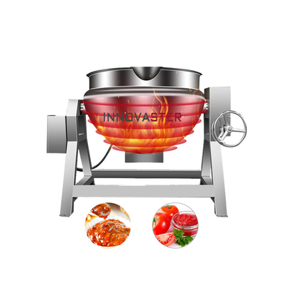 Groentenverwerkende installaties Toepassing Stoompotmixer voor het koken van soepen en jambakken