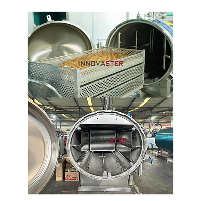 2100 KG Capaciteit Instituut/Laboratorium Test Automatische glazen blikken Fles Sterilisator Retort Machine