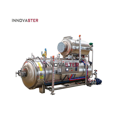 Hoogtemperatuur sterilisatie waterbad autoclaaf retort machine voor voorafgemaakt voedsel