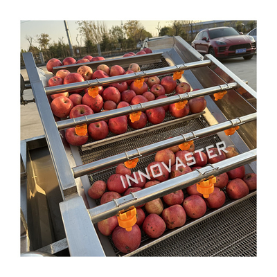 380v dubbelcilinder, multifunctionele groentewasmachine voor de keuken van een restaurant