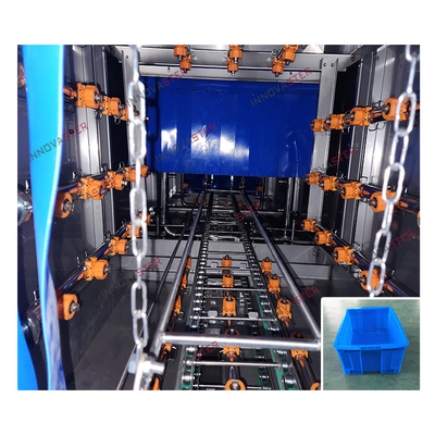 Automatische PP/SUS304 Container Arbeidsbesparende Wasmachine 500 KG Capaciteit voor industriële