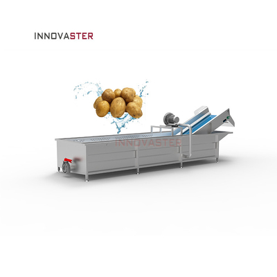 Voordelen van zilveren groenten- en fruitbellen reinigingsmachine met water recycling