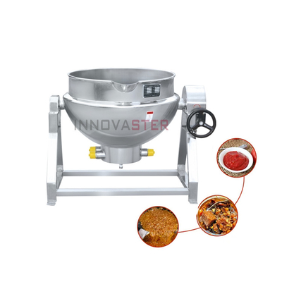 500L elektrische stoomgas-oliekoker met 220V/230V/380V/415V/440V spanning