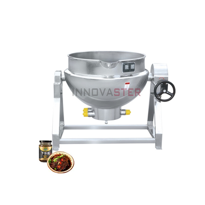 Industriële kookketel met agitator