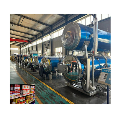 Wateronderdompeling-sterilisatie-retortmachine voor zakken/zakjes/blikjes/flessen/potten