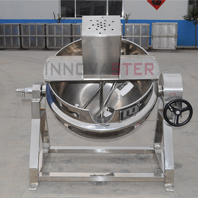 Industriële kookketel met agitator