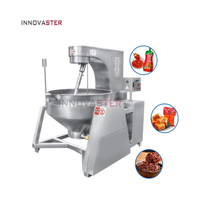 Gepersonaliseerde capaciteit Fruit Jam Kookapparatuur met Jacket Ketel en Agitator Mixer