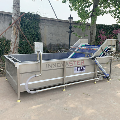 Waterbollen groentenreinigingsmachine met geavanceerde technologie voor bubbelopwekking