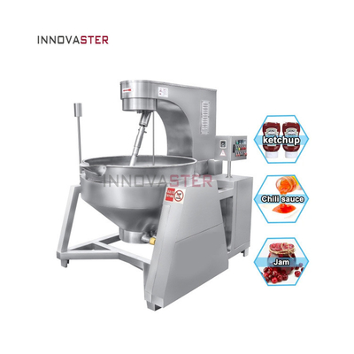 220V/230V/380V/415V/440V Spanning Jacketed Kettle voor 615KG Weight Jam Making Machine