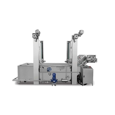 SUS 304 Industrial Water Cycle Single Tank Groenten- en Fruitwasmachine voor Producten