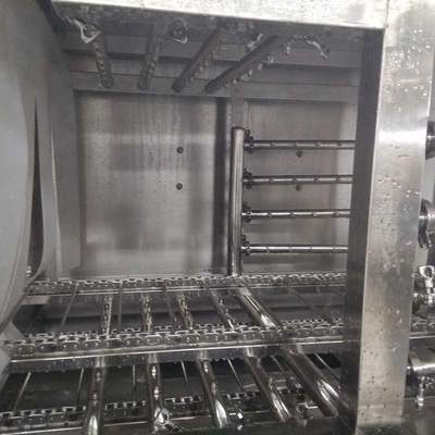 SUS304 Paletwasmachine van roestvrij staal Op maat gemaakte oplossing voor het schoonmaken van kratten