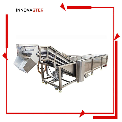 Silver Advantage Industrial Water Cycle Tunnel Groenten en Fruit Wasmachine