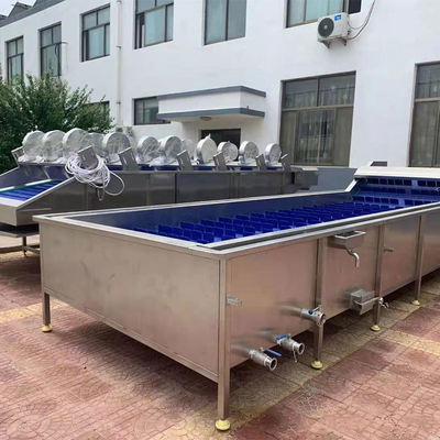 Makkelijk te bedienen Tunnel Food Air Dryer voor industriële groenten- en fruitverwerkingslijn