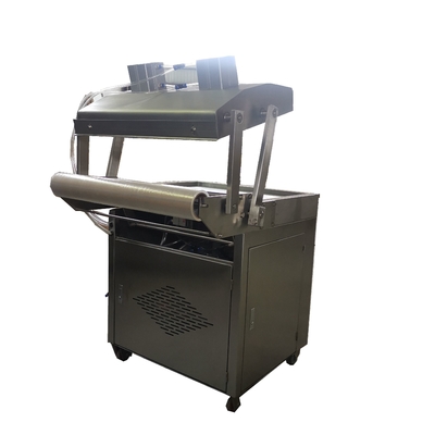 Houtmateriaal Automatische vakuumpakketmachine met huid bevestigd Volledige staat van levensmiddelen