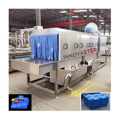 6000*2800*2200 roestvrijstalen bakwasser voor palletwassen in commerciële