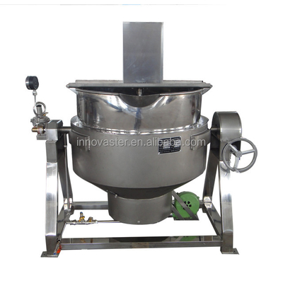 220V/230V/380V/415V/440V roestvrij staal handmatig roeren Fry Wok bonenpasta mixer machine