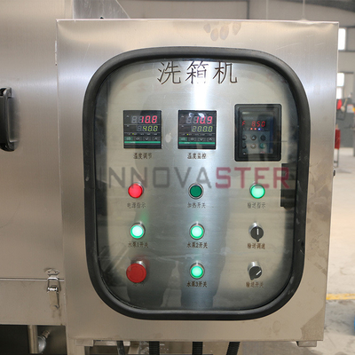 Versatile wasmachine voor palletten voor kratten/mandjes/dozen/bakken met slaten 6000*2800*2200