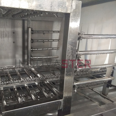 Versatile wasmachine voor palletten voor kratten/mandjes/dozen/bakken met slaten 6000*2800*2200