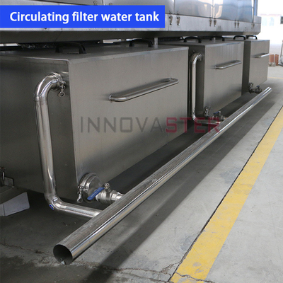 Versatile wasmachine voor palletten voor kratten/mandjes/dozen/bakken met slaten 6000*2800*2200