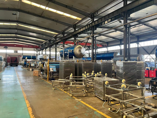 3P-spanningslaboratoriale autoklaafmachine voor ingeblikte schelpen, inktvis, tonijn, sardines, haring