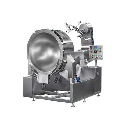 50-600L gecoate planetaire pinda-mixer voor het mengen en koken in grootschalige productie