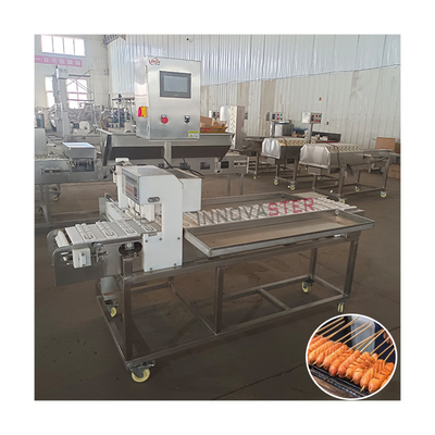 Automatisch restaurant Elektrische vis, garnalen, varkensvlees, kabab, spijkermachine