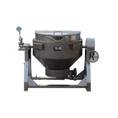 Olieverwarming Automatische industriële gas kookplaat Kettle met roestvrij staal 304