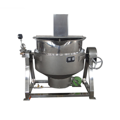 Olieverwarming Automatische industriële gas kookplaat Kettle met roestvrij staal 304