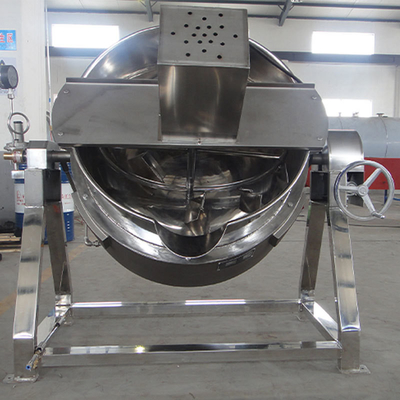Olieverwarming Automatische industriële gas kookplaat Kettle met roestvrij staal 304