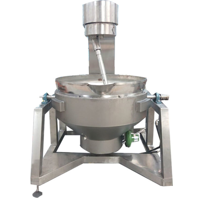 Stoomplanetaire Mixer Jacket Kettle met roermachine Mengen en koken