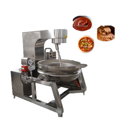 600L stoomplanet jas ketel met mixer voor veelzijdige kookopties Gewicht KG 615