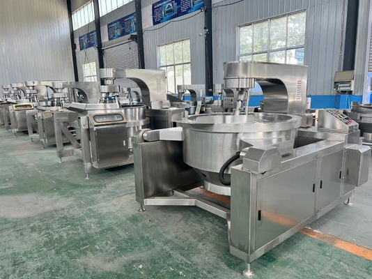 Planetary Stirring Steam Jacket Kettle Machine voor het verwerken en koken van dikke voedingsmiddelen