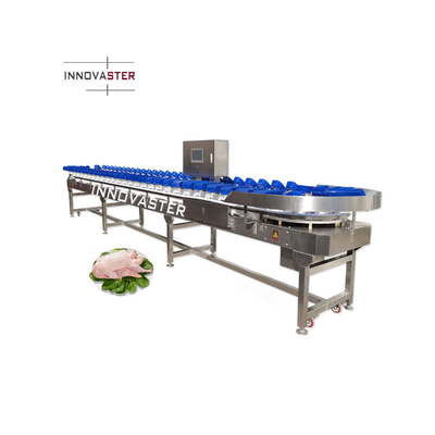 220V/380V Aanpasbare automatische gewichtssortingsmachine voor vis garnalen oesters Zeevruchten