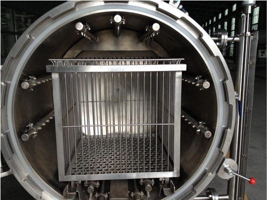 1.5KW vermogen aangepaste hoge temperatuur/druk voedsel retort machine voor sterilisatie