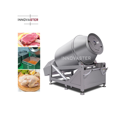 Automatische 300 kg vis, kip, rundvlees marineren Hydraulische vacuümvleestomper voor vleesverwerking